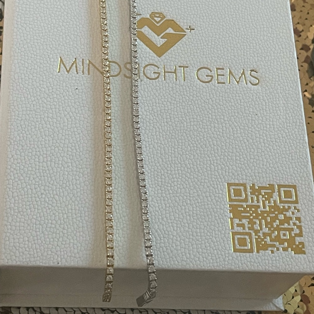 14k Gold Vermeil Vvs GRA certified Moissanite diamonds, PASSES diamond testers! - Picture 5 of 6